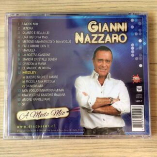 CD Gianni Nazzaro - A Modo Mío (Ed. Chile, 2013)