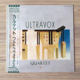 Vinilo Ultravox - Quartet (1ª Ed. Japón,  1982)
