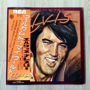 Vinilo Elvis Presley - Welcome To My  World (1ª Ed. Japón, 1977)