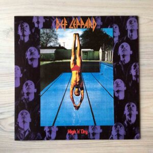 Vinilo Def Leppard - High 'N' Dry (1ª  edición Ed. Japón, 1981)