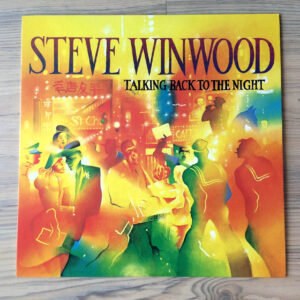 Vinilo Steve Winwood - Talking Back To  The Night (1ª Ed. Japón, 1982)
