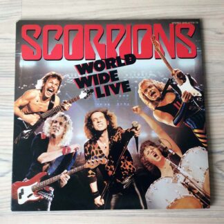 Vinilo Scorpions - World Wide Live (1ª  Ed. Japón, 1985)