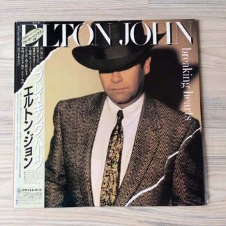 Vinilo Elton John - Breaking Hearts (1ª  Ed. Japón, 1984)