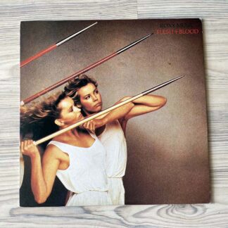 Vinilo Roxy Music - Flesh + Blood (1ª Ed.  Japón, 1980)
