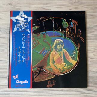 Vinilo Ten Years After - Rock & Roll  Music To The World (1ª Ed. Japón, 1972)