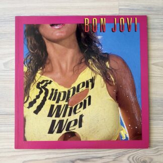 Vinilo Bon Jovi = Bon Jovi - Slippery  When Wet (1ª Ed. Japón, 1986)